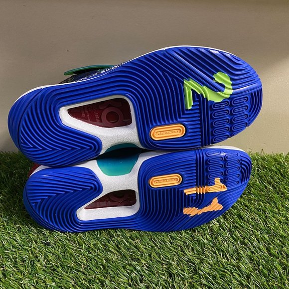 Nike KD14 Ky-D NRG Basketball Shoes Saphire Blue Lime Melon DC9382-500 Men 7 NEW main image 4
